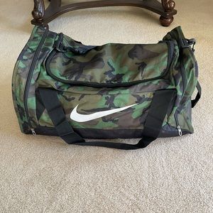 Nike Camo Duffel Bag